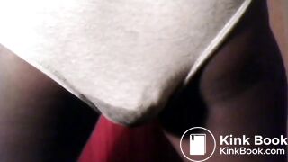 Sexy Hot Black Girl Silent & Huge Grey Panty Poop