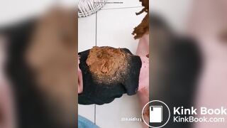 Faceshitting scat slave