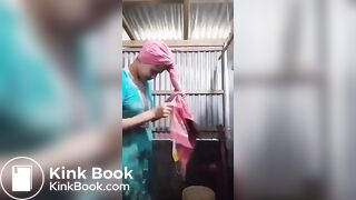 bath hidden video of cute girl