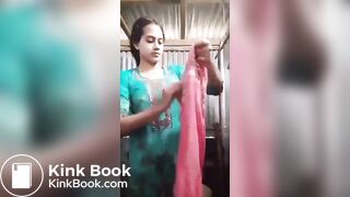 bath hidden video of cute girl