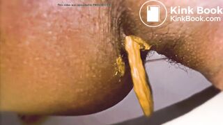 BUBBLE BOOTY Ebony STEAMY & CREAMY load