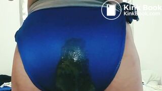 Woman poops panties