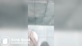 Camgirl Shits in toilet *no face