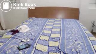 Camgirl shits by mistake