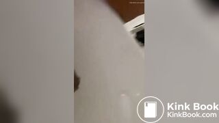 Goddess uses human toilet