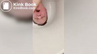 Goddess uses human toilet