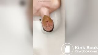 Goddess uses human toilet