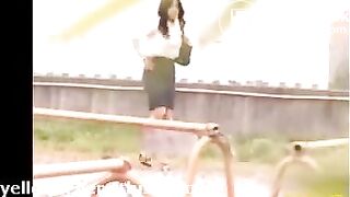 Desperate OL has to poop outside the back door (3)