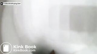 She talks and you see her poop very close up