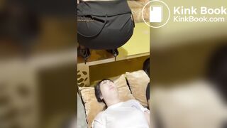 Chinese lezdom scat - video 4