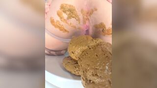 Big poop toilet
