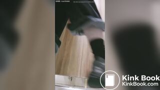 spy camera asian girl pee and shit.video_1401