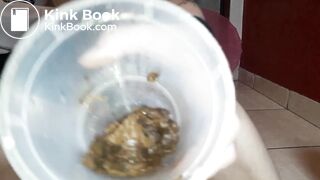 Her ass full of shit aims a little tupper