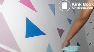 latina cutie poops white panties[oc]