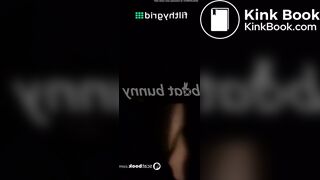 Incredibly hot girl gets a dirty anal creampie and shit