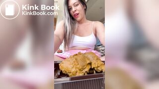 Latina served shitloaf