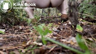 Loose outdoor morning poop