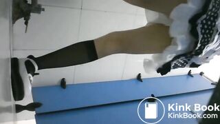 spy camera asian girl pee and shit.video_1233