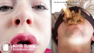 Bratty Girl Feeding You Her Poop Teasing Spit POV