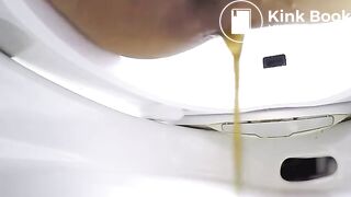 Japanese woman's toilet scene - video 74