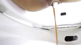 Japanese woman's toilet scene - video 74
