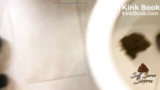 Almost pooping her panties..