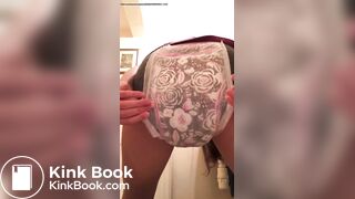 girl has huge mess in diaper