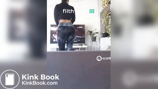 She interrupts your session to show you her shit