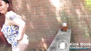 Sexy White Hot Aunt Makes A Nice Load In White Panties