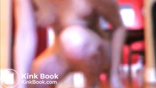 Young beauty naked takes a shit and spits