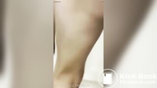 Hot girl shitting in a cup