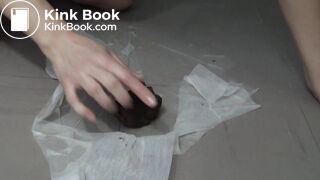 Pregnant Woman loves to poop for us