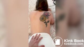 FDG makes a mess in her diaper while getting fucked.