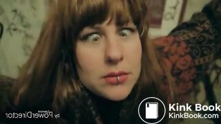 Girl diarrhea in públic toilet