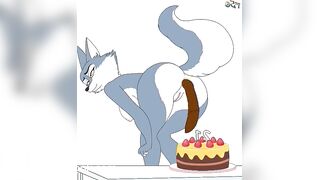 Porsha Pooping on a cake