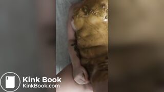 Shit is fat and smeared