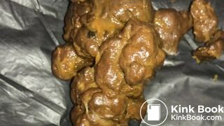 tiny girl pushes it out