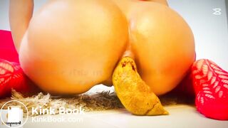 Scat: pooping women compilation