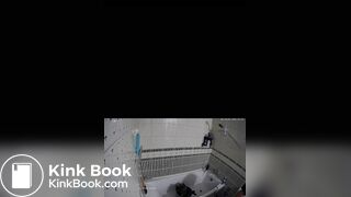 woman pooping m