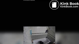 woman pooping m
