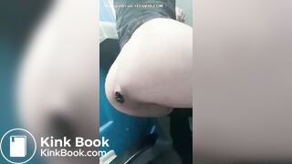 Massive shit in porta potty