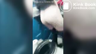 Massive shit in porta potty