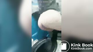 Massive shit in porta potty