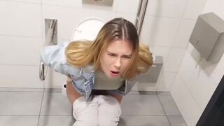 2 girls having diarrhea on the same toilet preview