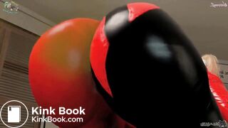 Harley Sharting & Shitting In Her Latex Suit