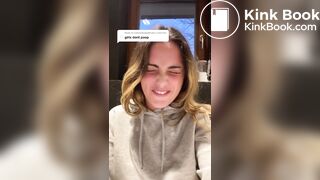 Girl don't poop answer