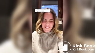 Girl don't poop answer