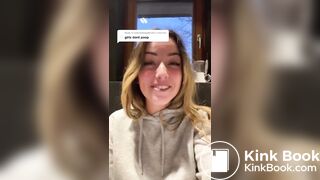 Girl don't poop answer