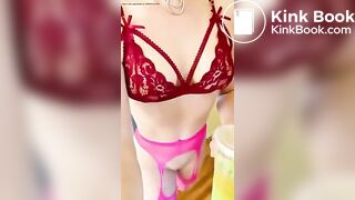 Girl pooping - video 734