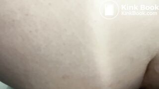 Dirty hairy fatty poops in a hostel public toilet